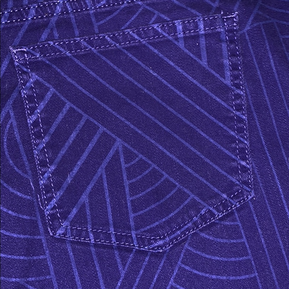 Juniors Arizona Jean Co: Striped Super Skinny
